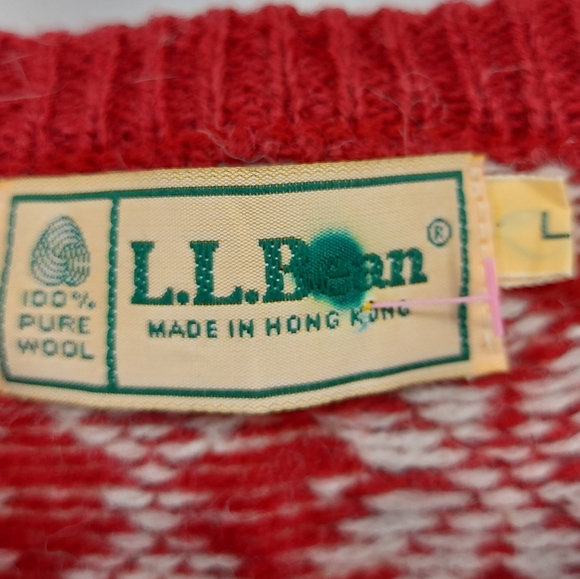 L.L. Bean || Vintage Wool Cardigan - Picture 5 of 8